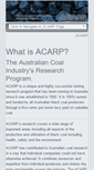 Mobile Screenshot of acarp.com.au